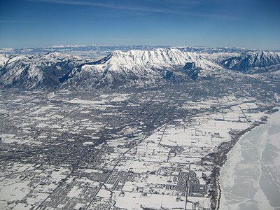 home-sweet-home Flying over northern Utah County on the way home