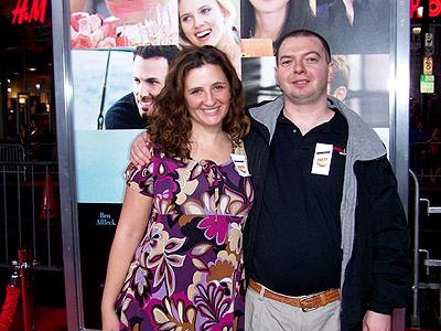 my-red-carpet-moment This is me with Chris, my coworker and Drew's webmaster