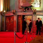 the-red-carpet-in-front-of The red carpet in front of Graumans Chinese Theatre