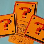 Cute mario party invitations