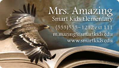 teacher-business-cards Teacher calling card