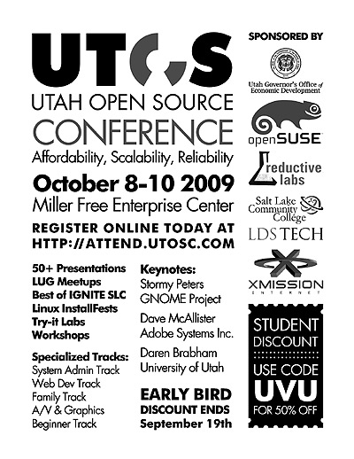 Quarter page black & white handbill