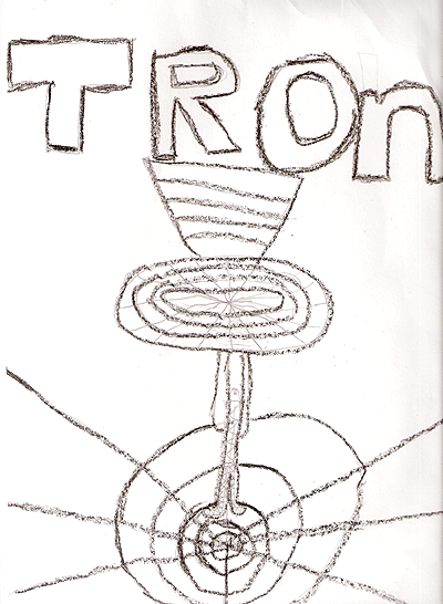 marys-tron-poster A cute hand-drawn Tron poster