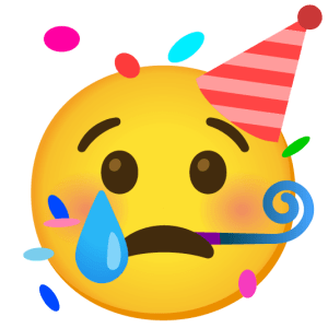 Sad Party Face
