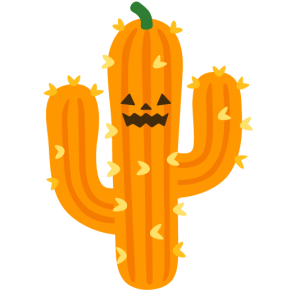 Jack-o'-lantern cactus!