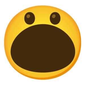 Gasp face!